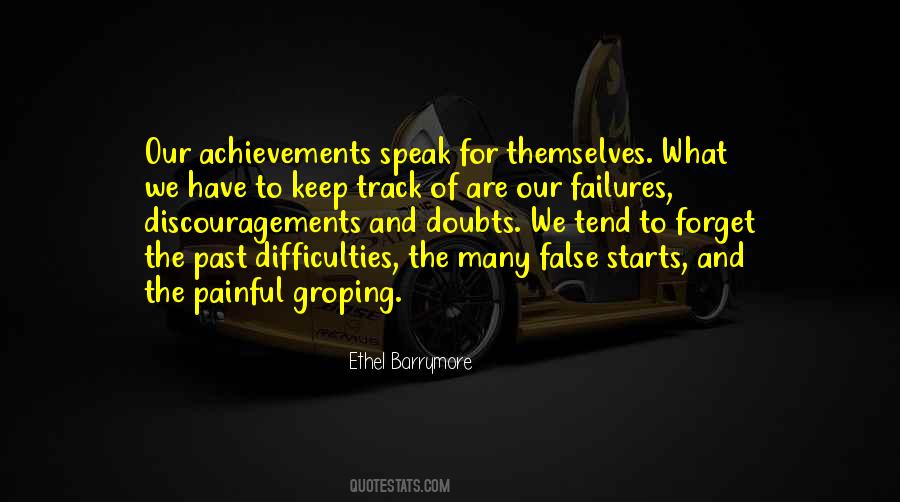 Quotes About Discouragements #1494556