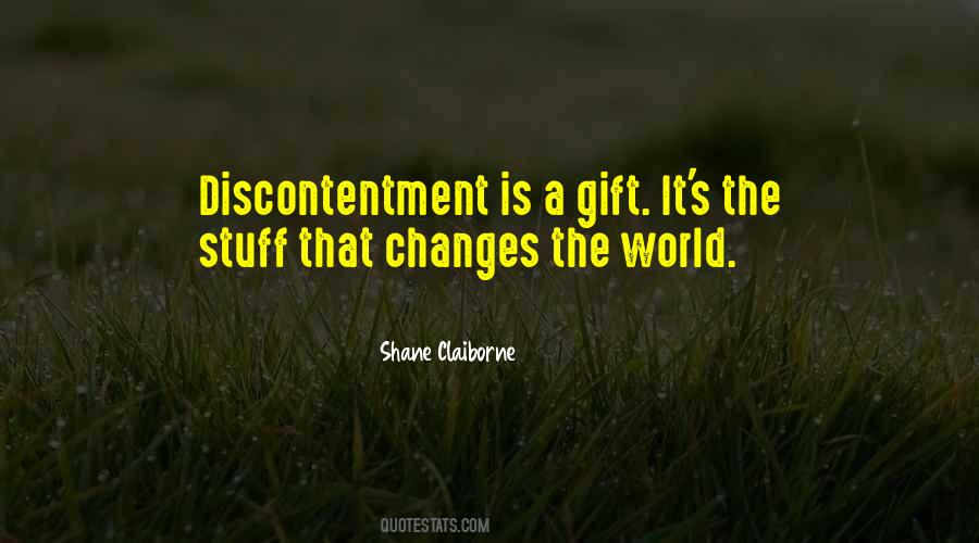 Quotes About Discontentment #1259850