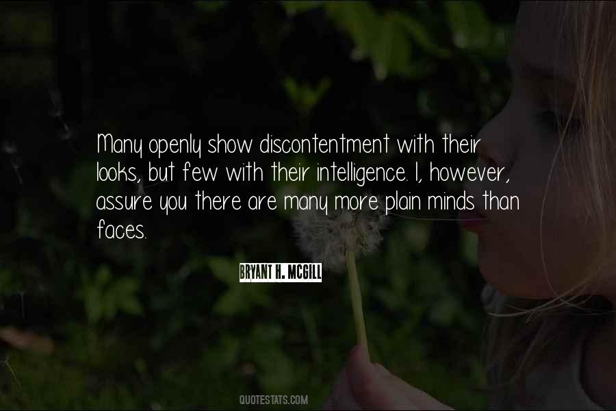 Quotes About Discontentment #1345089