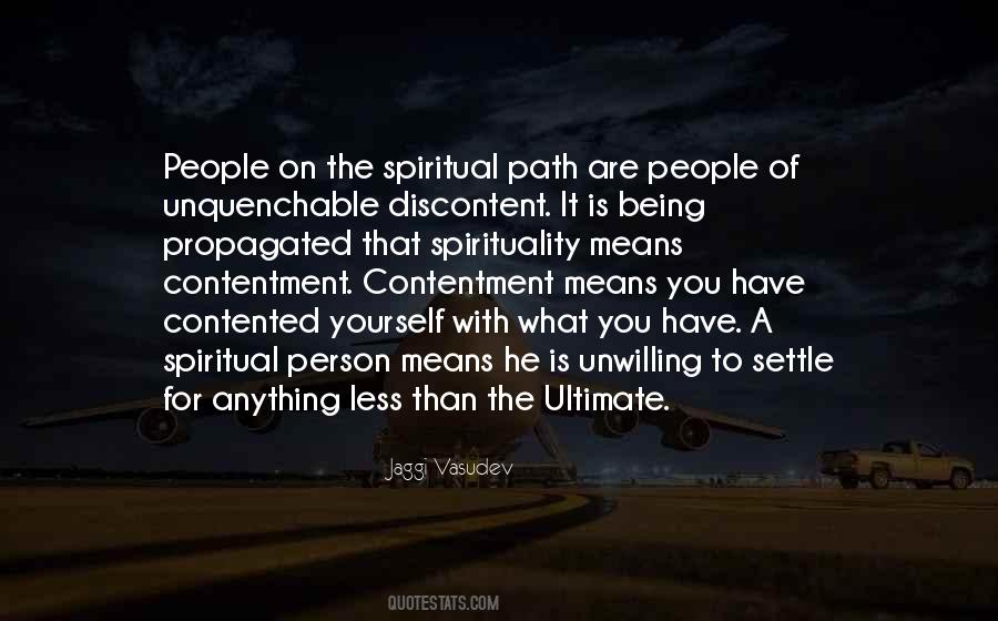 Quotes About Discontentment #1628919