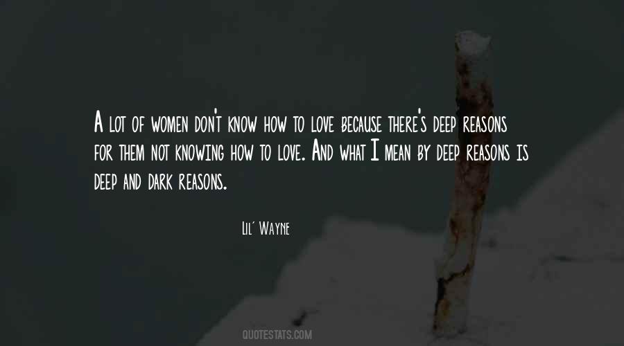 Lil Wayne Love Quotes #1593983