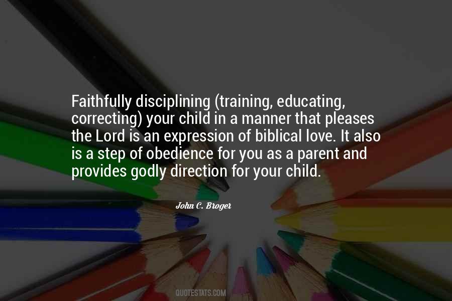 Quotes About Disciplining A Child #151490
