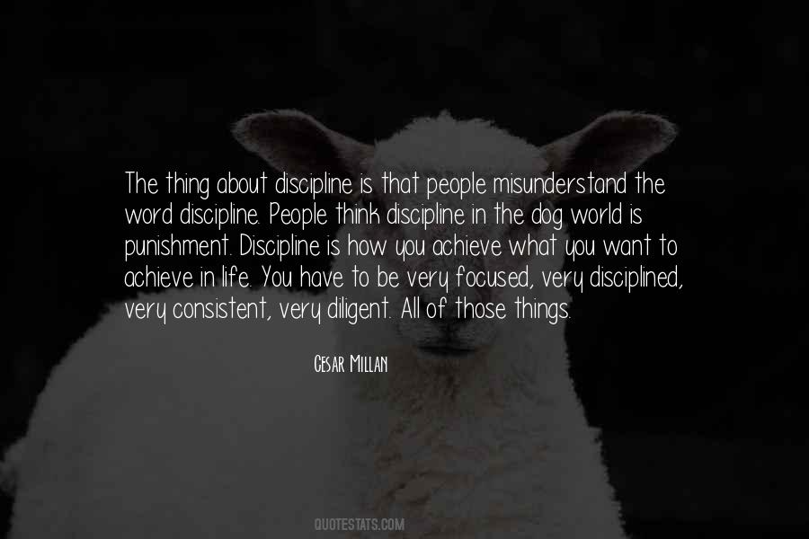Quotes About Disciplined #288079
