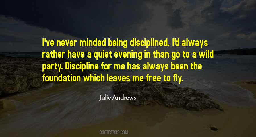 Quotes About Disciplined #311334