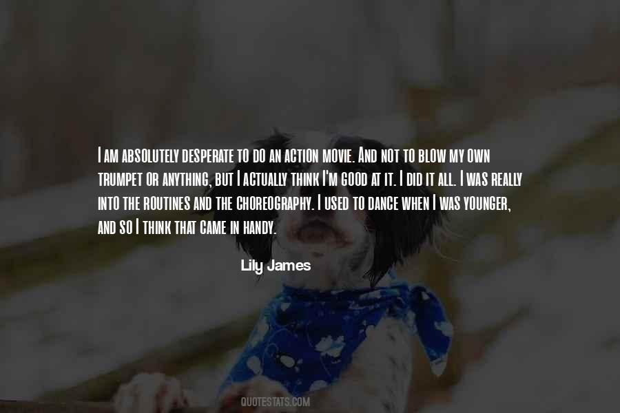 Lily And James Quotes #1231067