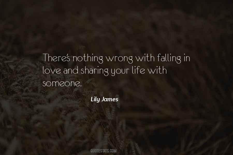 Lily And James Quotes #277825