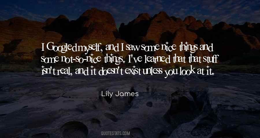 Lily And James Quotes #481499