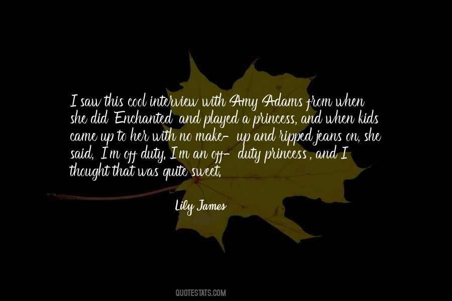Lily And James Quotes #601049