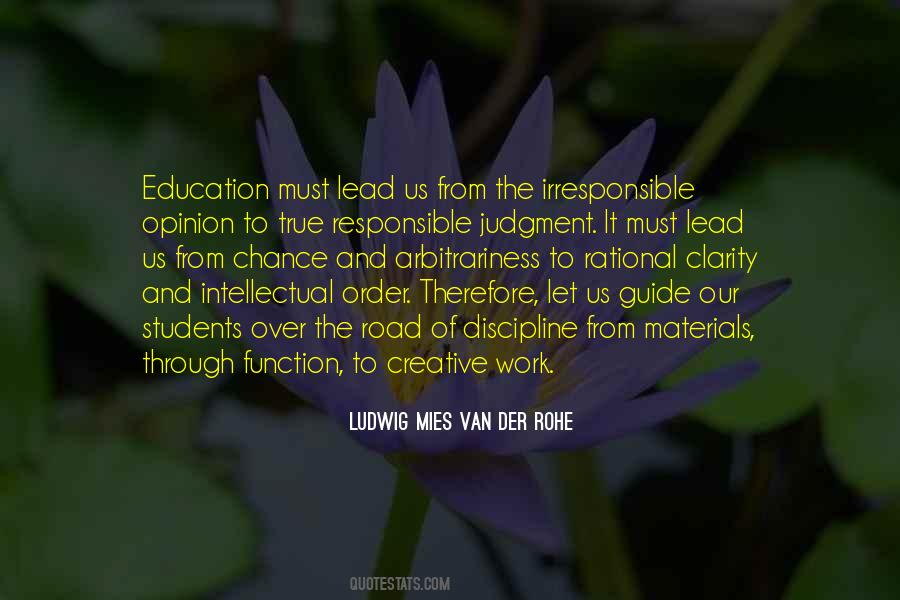 Quotes About Discipline In Education #1408506