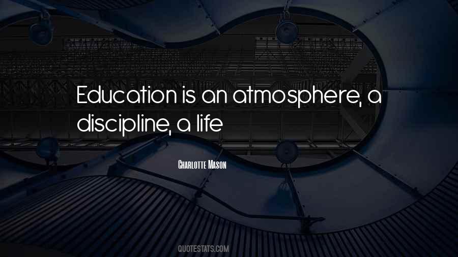 Quotes About Discipline In Education #422069
