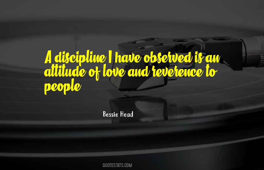 Quotes About Discipline And Love #112244