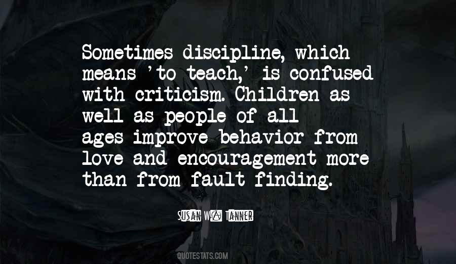 Quotes About Discipline And Love #1175603