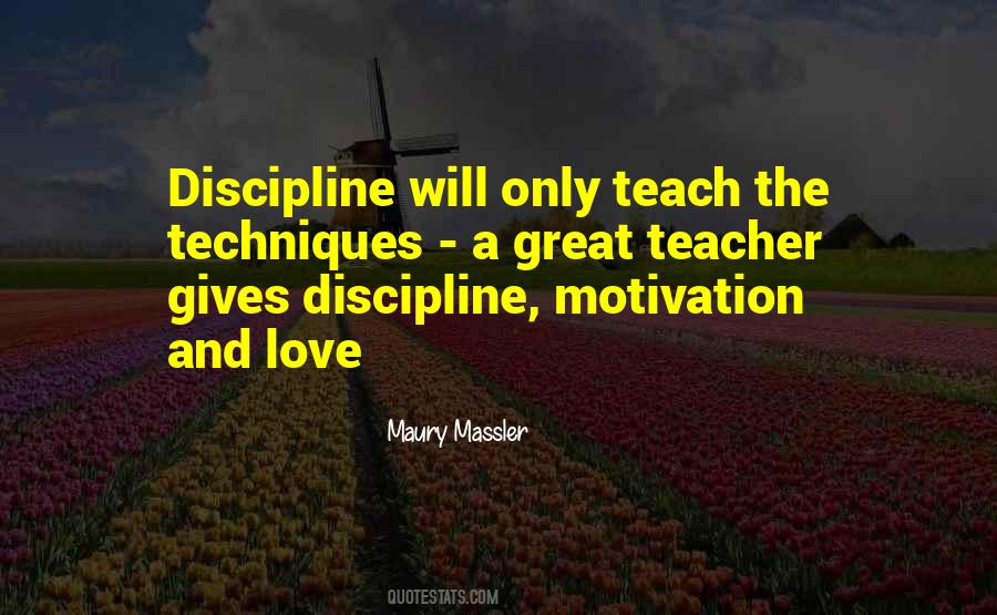 Quotes About Discipline And Love #1851040