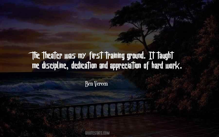 Quotes About Discipline And Hard Work #1395450