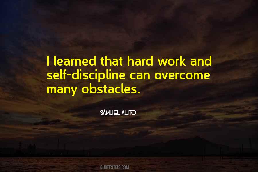 Quotes About Discipline And Hard Work #892851