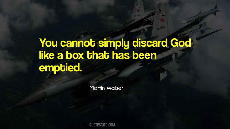 Quotes About Discard #857534