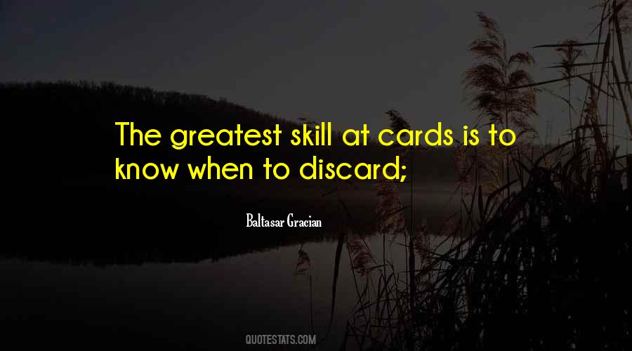 Quotes About Discard #860254
