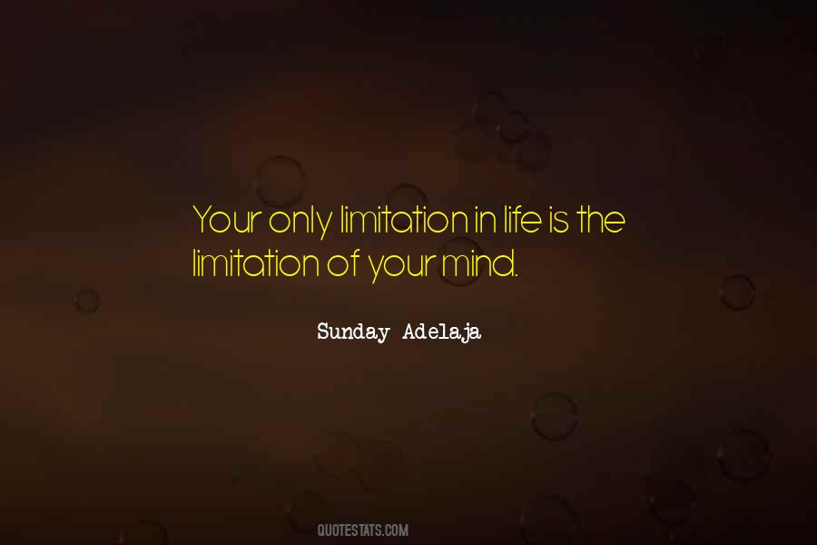 Limitation Quotes #1666505