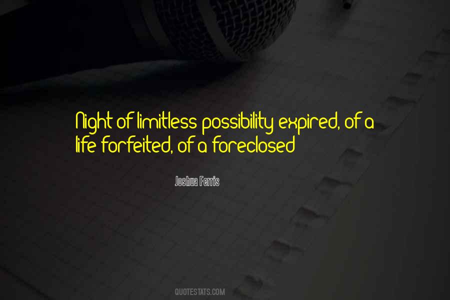 Limitless Possibility Quotes #1364905