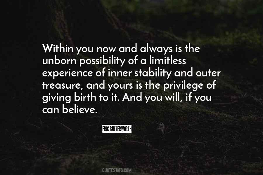 Limitless Possibility Quotes #1594422