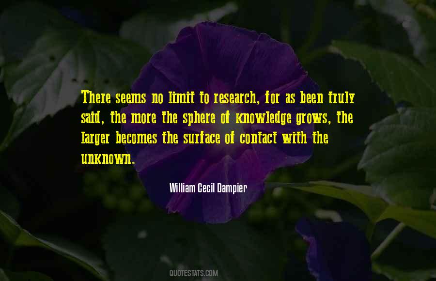 Limits Of Knowledge Quotes #1480405