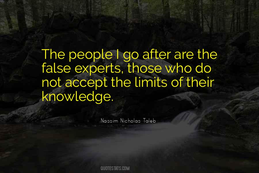 Limits Of Knowledge Quotes #414033