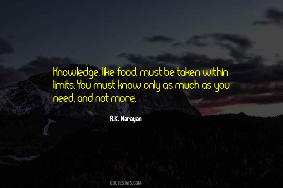 Limits Of Knowledge Quotes #576731