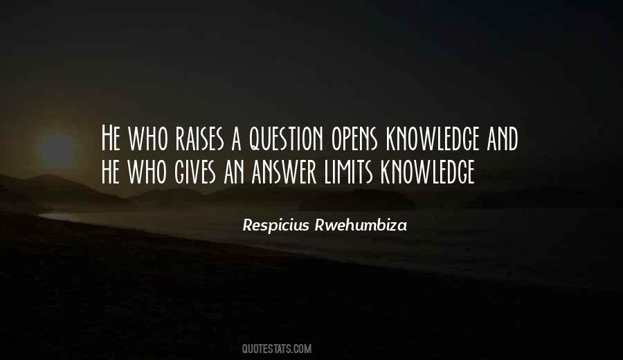 Limits Of Knowledge Quotes #62266