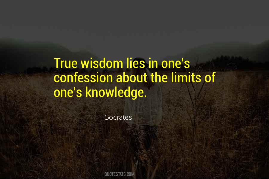 Limits Of Knowledge Quotes #964239
