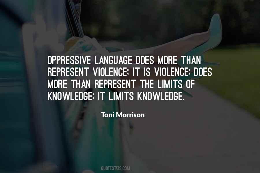 Limits Of Language Quotes #481093