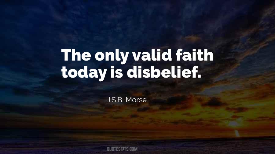 Quotes About Disbelief In God #593541