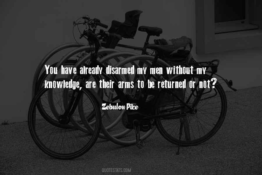 Quotes About Disarmed #237448