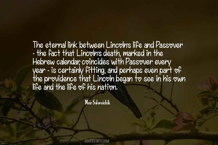 Lincoln's Quotes #1369995