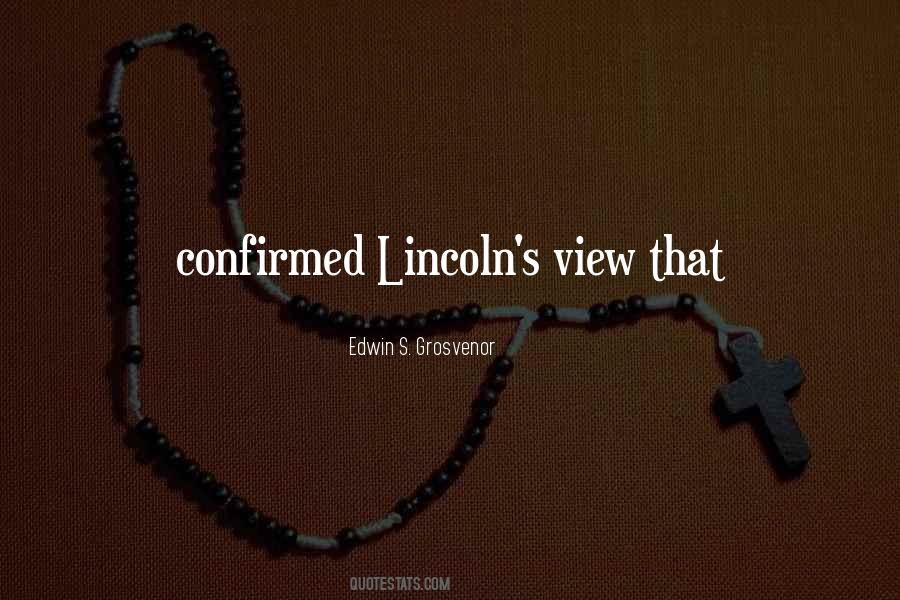 Lincoln's Quotes #1433389