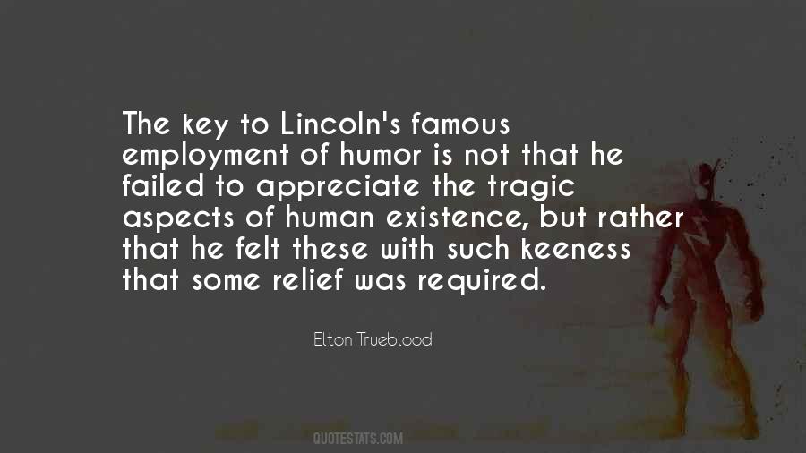 Lincoln's Quotes #1602993