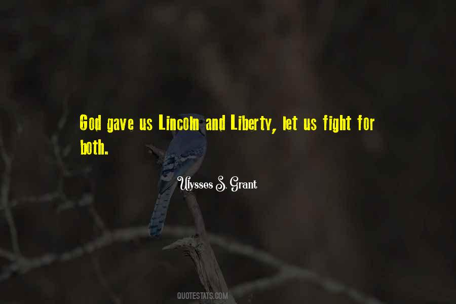 Lincoln's Quotes #9980