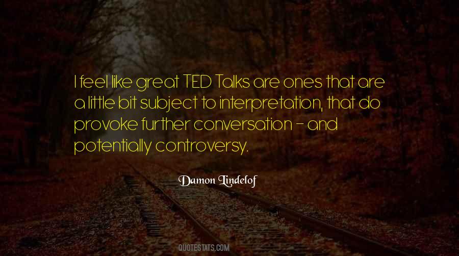 Lindelof Quotes #1479653