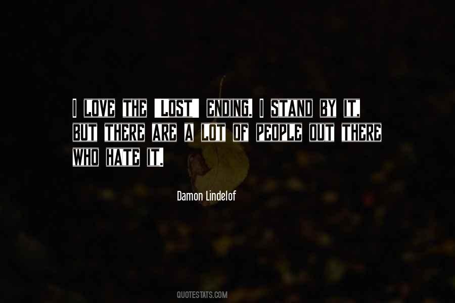 Lindelof Quotes #242656