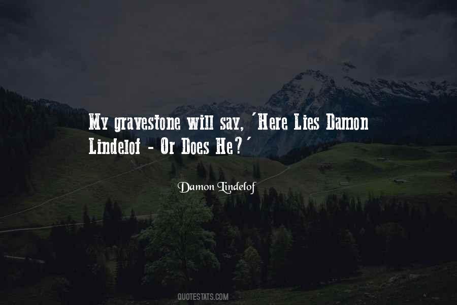 Lindelof Quotes #53094