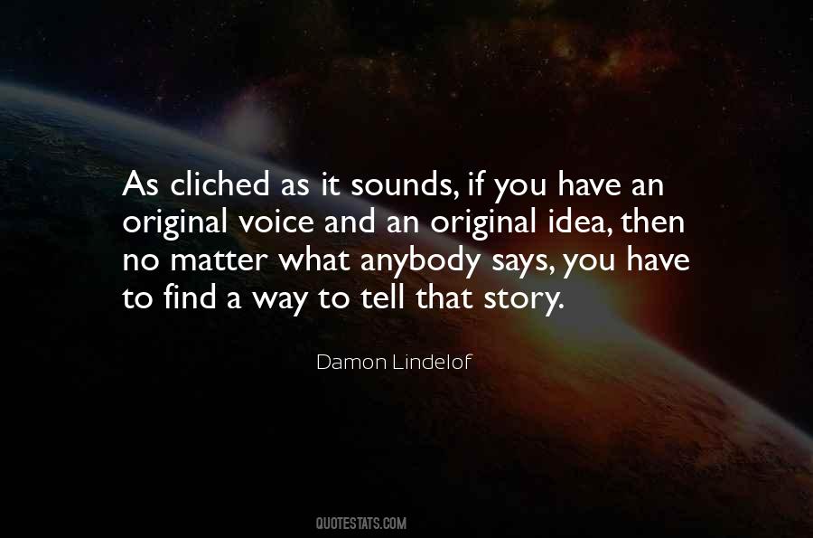 Lindelof Quotes #56124