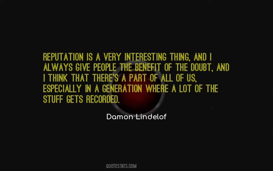 Lindelof Quotes #92017