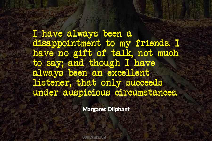 Quotes About Disappointment With Friends #1041597