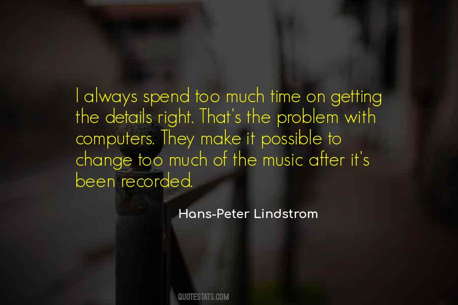 Lindstrom Quotes #15628