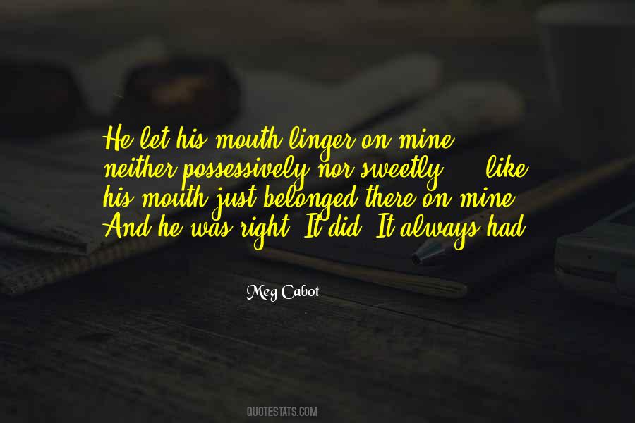Linger Quotes #1156833