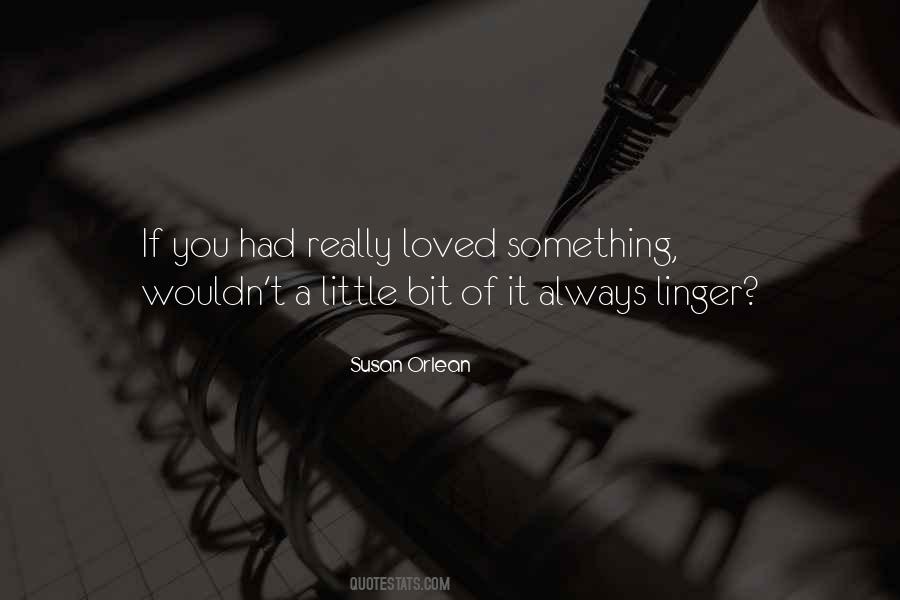 Linger Quotes #1877660