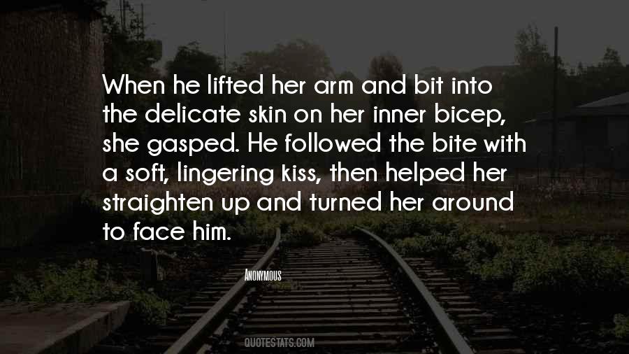 Lingering Kiss Quotes #133183