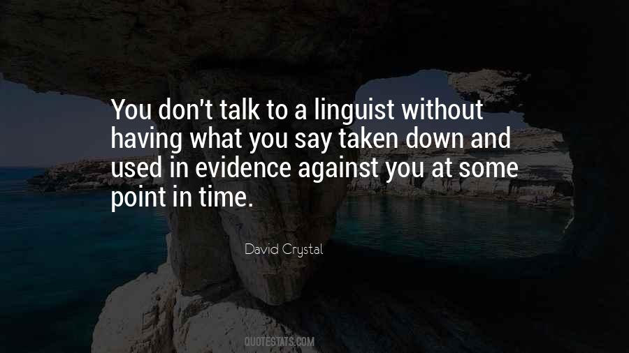 Linguist Quotes #569040