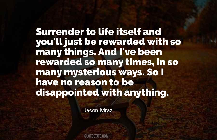 Quotes About Disappointed Life #1207399