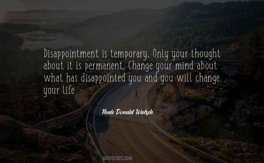 Quotes About Disappointed Life #1561537