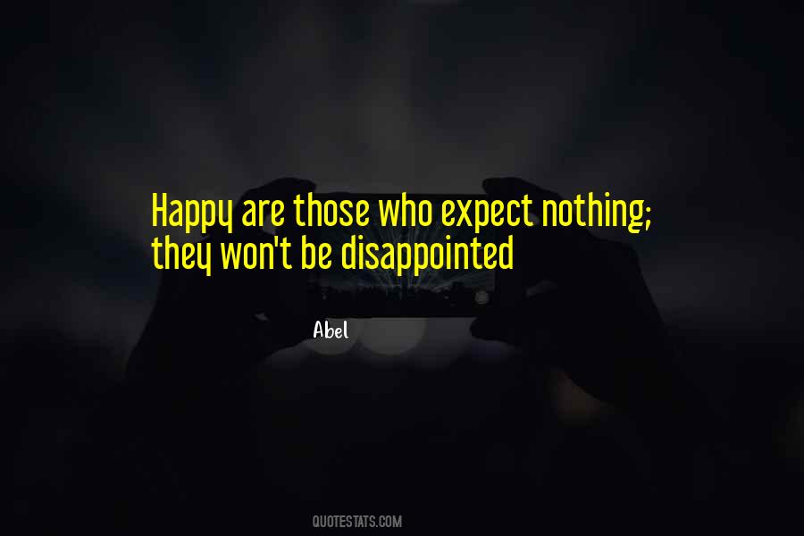 Quotes About Disappointed Life #680342